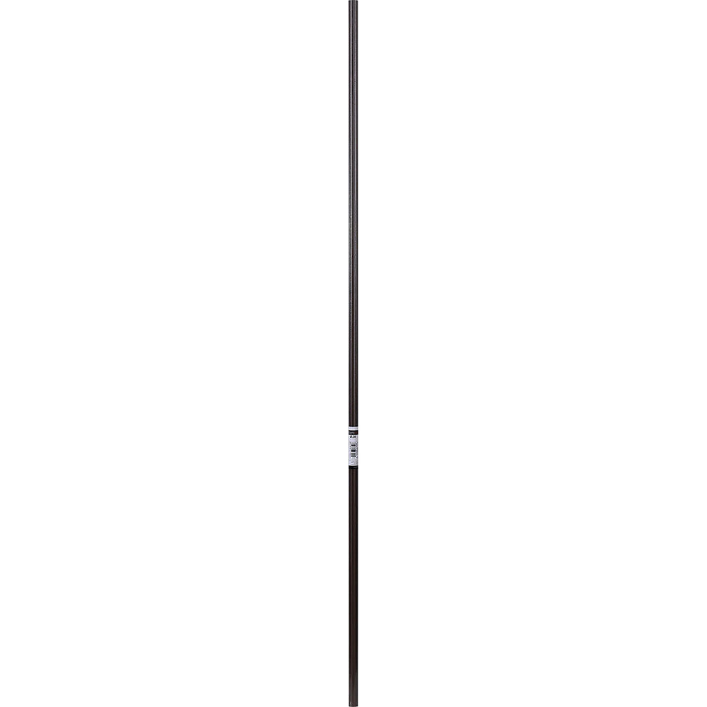Barre pour tringle à rideaux bois teinté 1.50m D 28mm