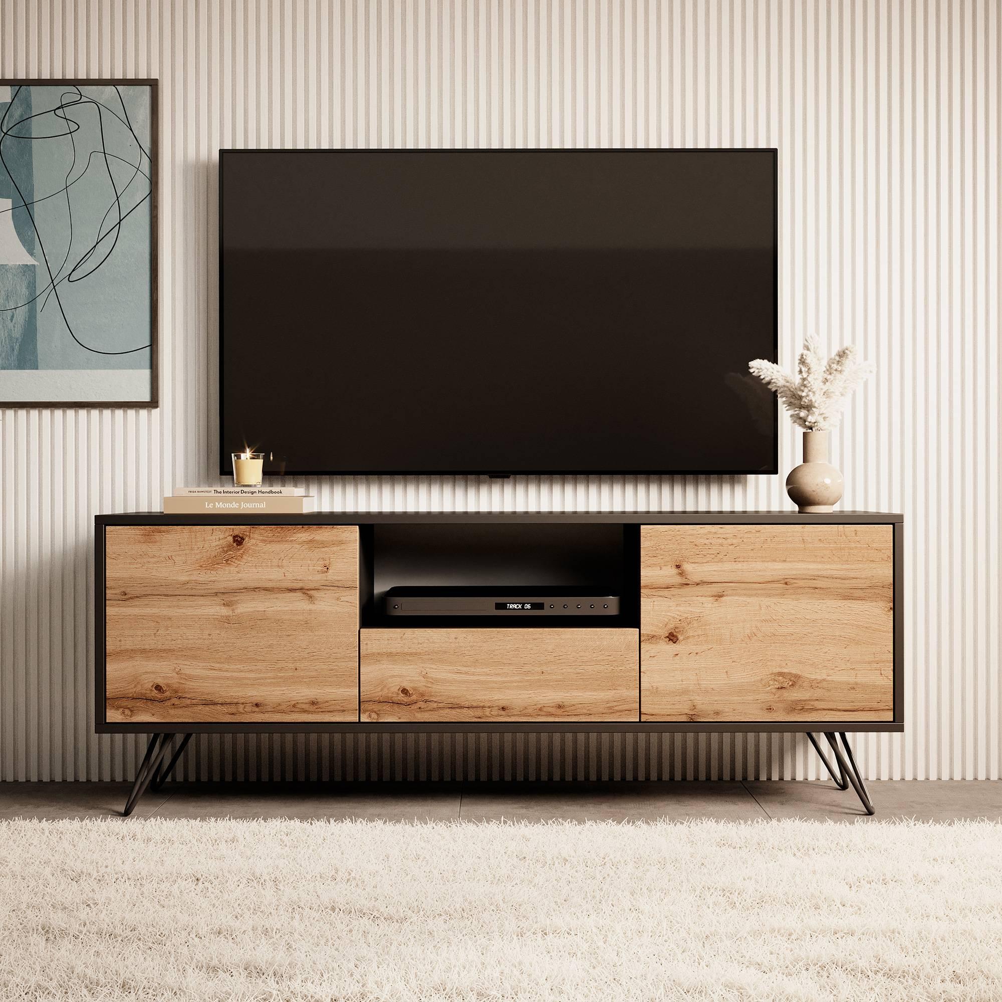 Selsey Design TV-meubel Mallory met verlichting