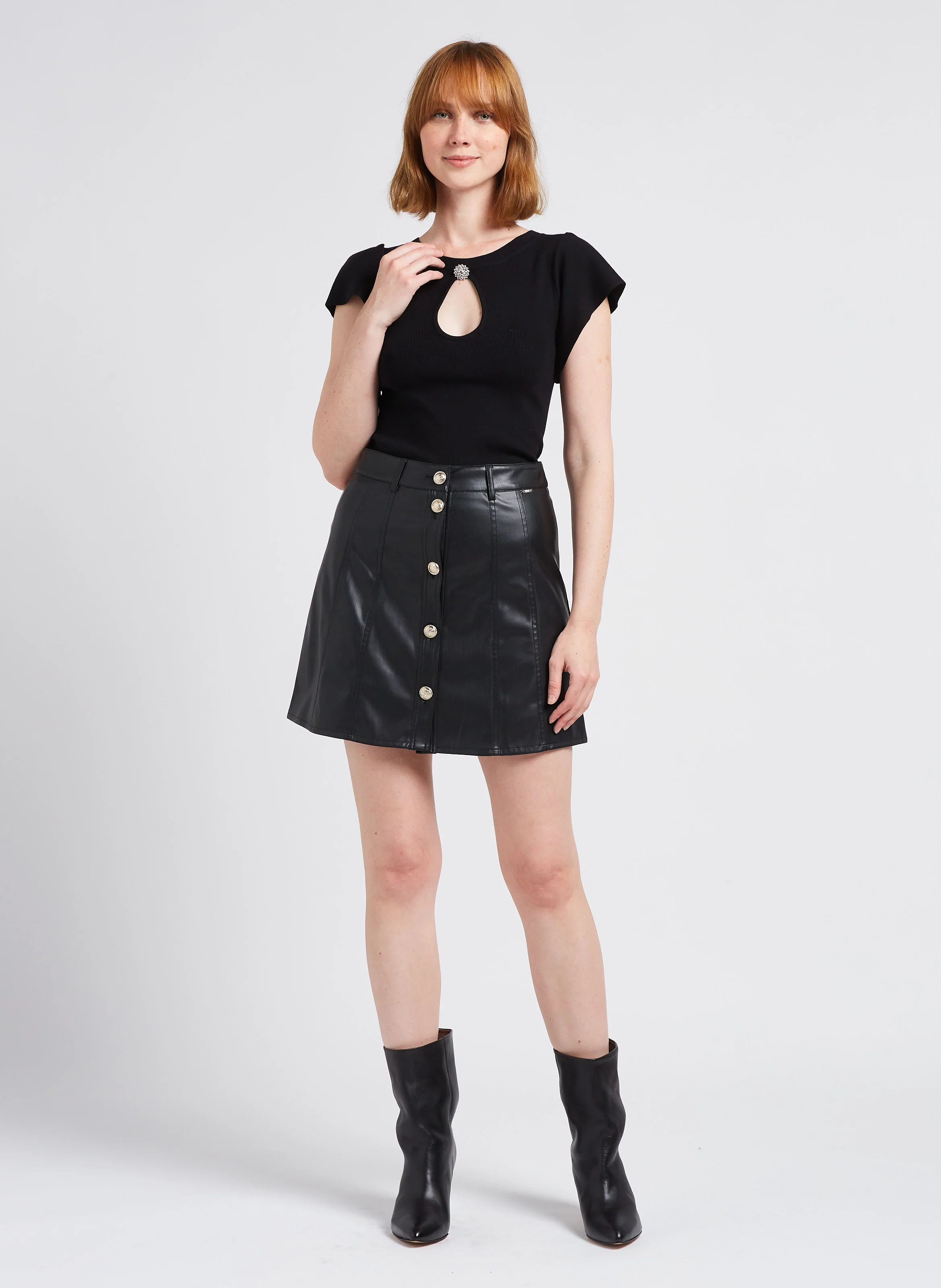 VULLY 75 - Bottines en cuir | Noir