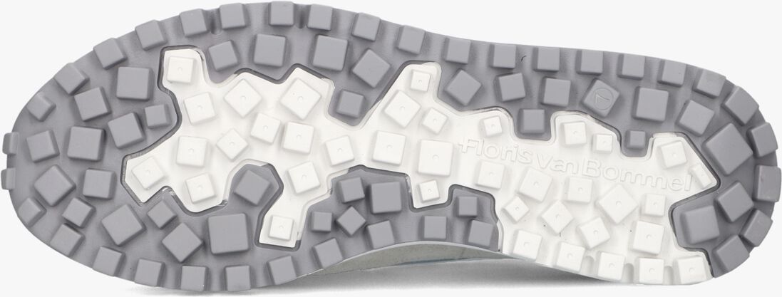 witte floris van bommel lage sneakers sfm-10248 de gripper