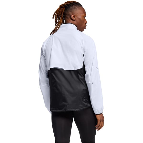 Veste running ON RUNNING WEATHER JACKET M WHITE/BLACK