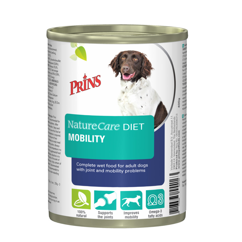 Prins NatureCare Hondenvoer Nat Diet Mobility400 gr