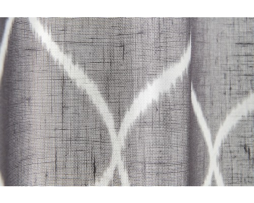 Gordijn met gordijnband Alea grijs 140x255 cm
