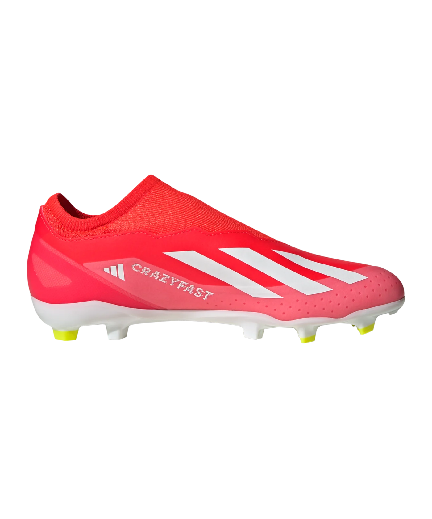 adidas X Crazyfast League LL FG Energy Citrus Rot Weiss Gelb