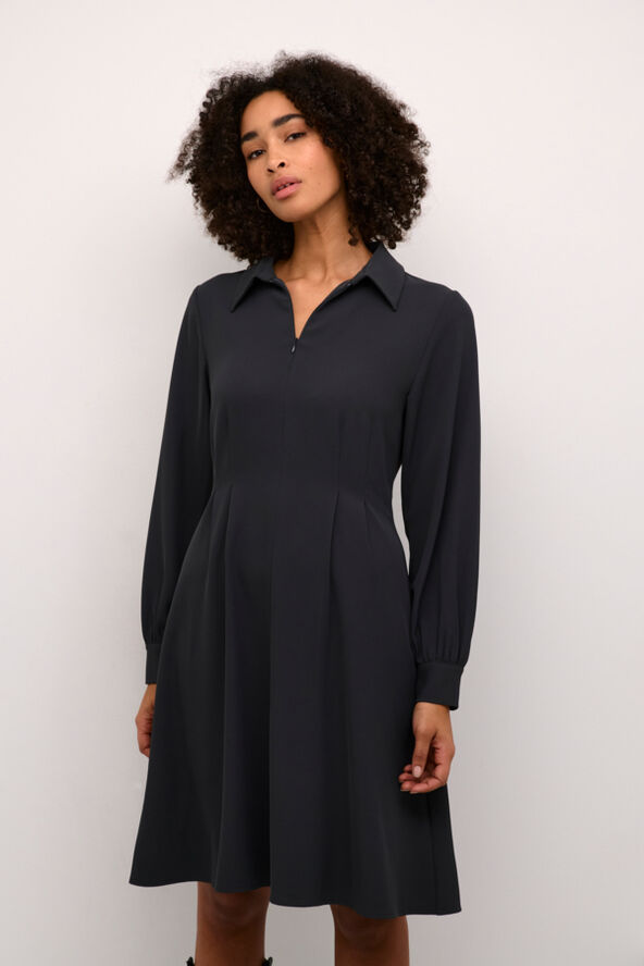 Kaffe KAsigna Dress Black oyster