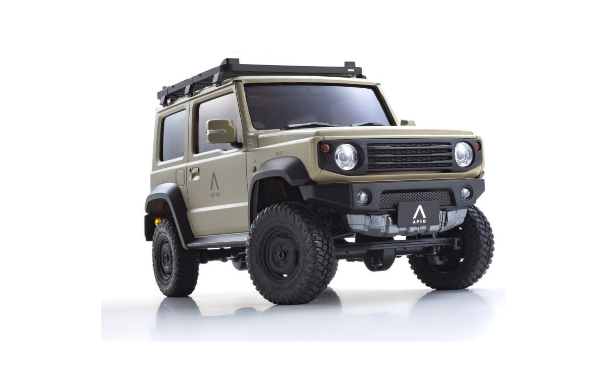 Scale Crawler Mini-Z Suzuki Jimny Apio TS4, Khaki ARTR, 1:18<br>MINI-Z MX-01 4×4 Series Readyset mini Scale Crawler