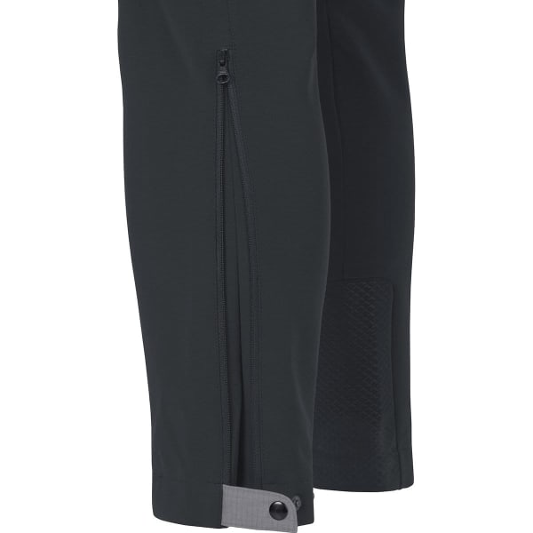 Pantalon ski de randonnée GORE WINDSTOPPER HYBRID PANTS BLACK TERRA GREY