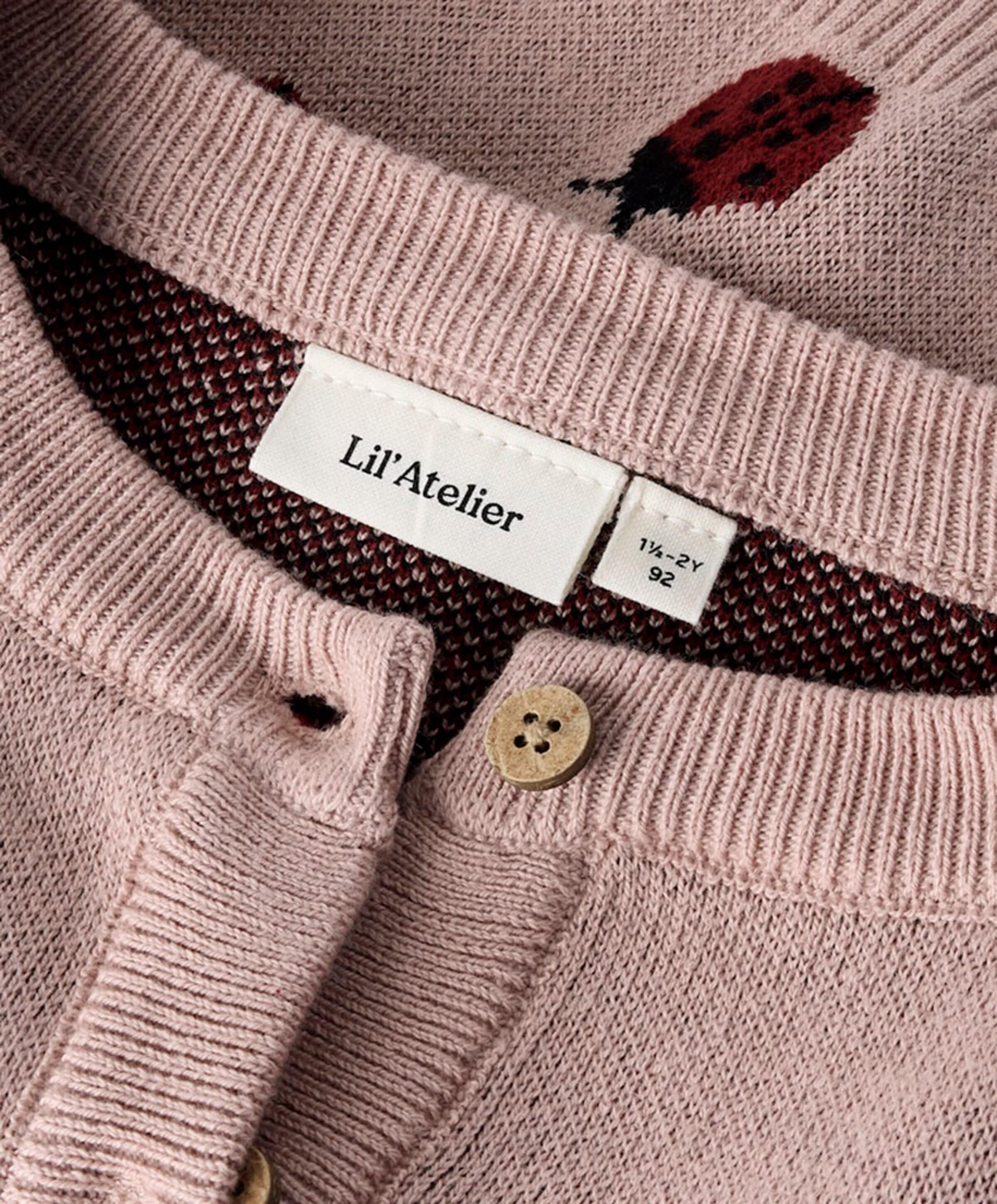 Lil' Atelier Meisjes vest roze