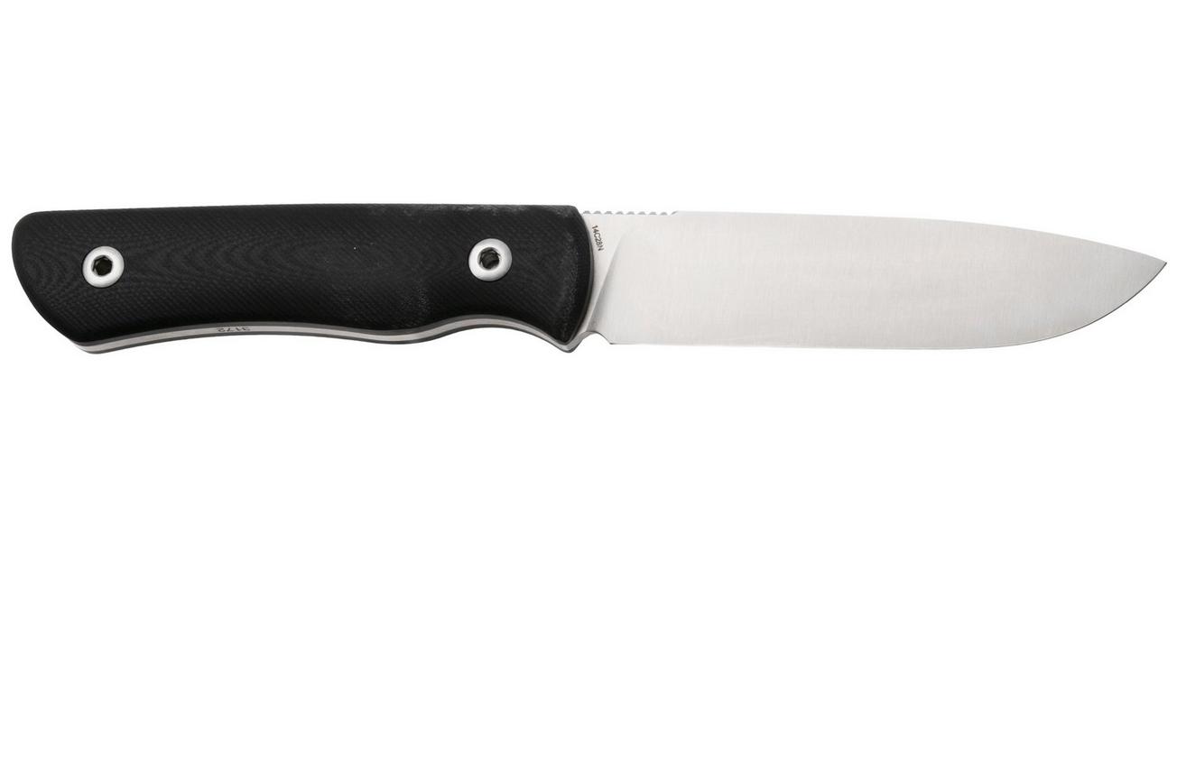 Real Steel Bushcraft Plus II Convex 3721C Black G10, bushcraftmes