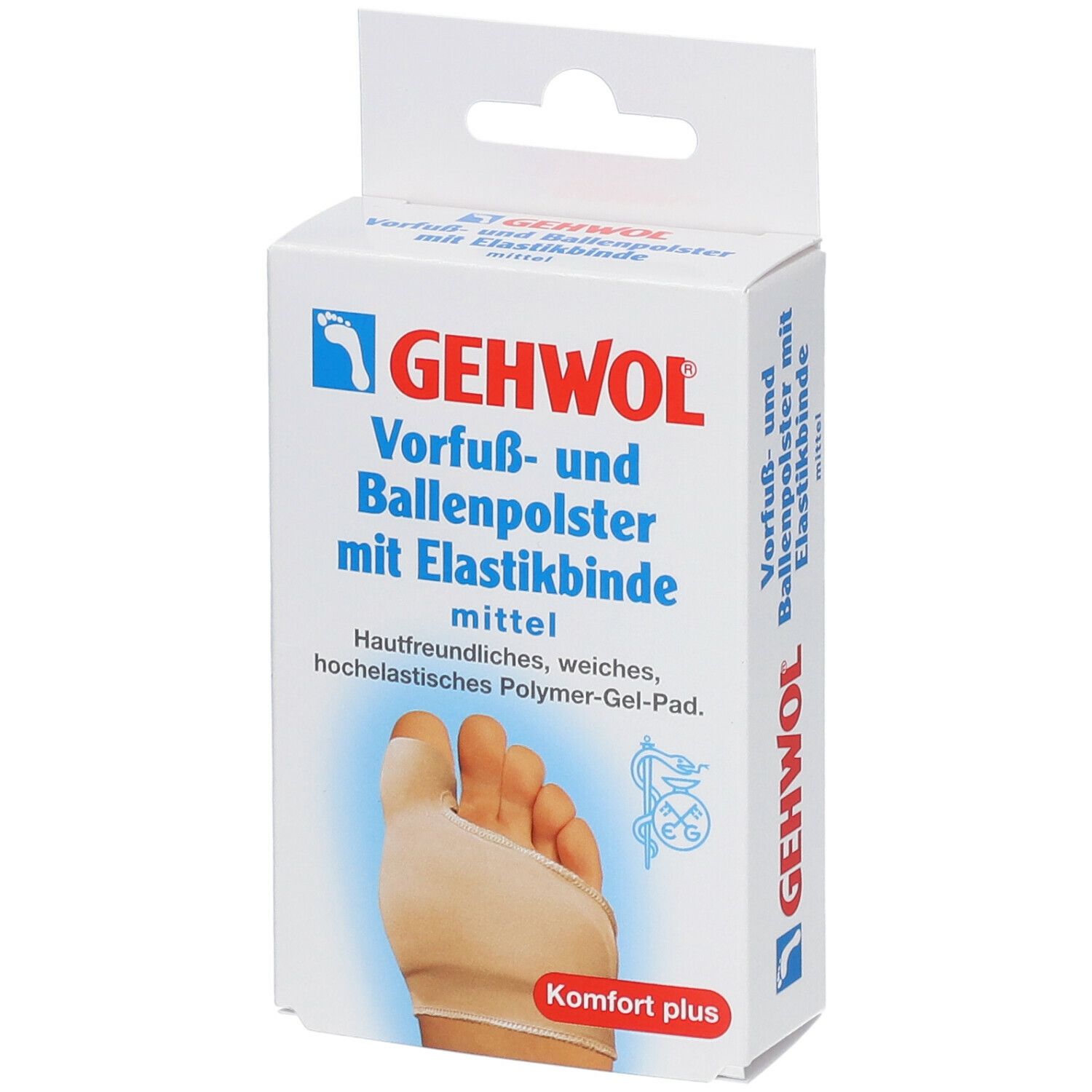 GEHWOL® Vorfuß- und Ballenpolster mit Elastikbinde
