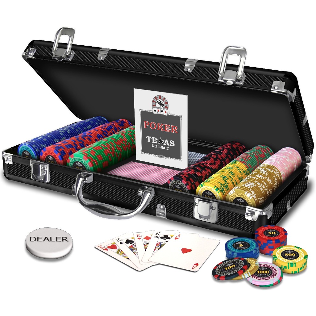 Mallette de poker 300 jetons Royal
