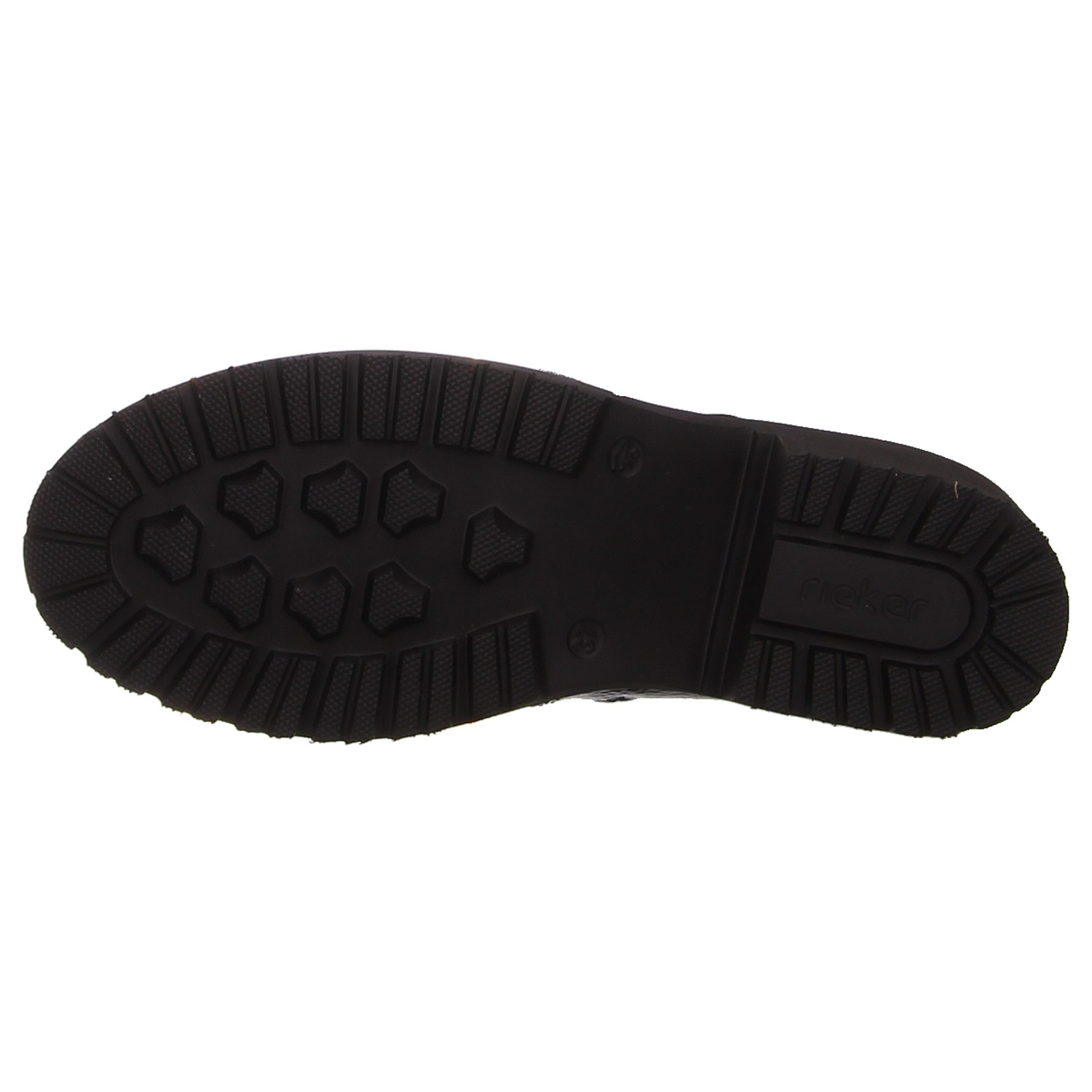 Rieker Schnürboots schwarz schwarz