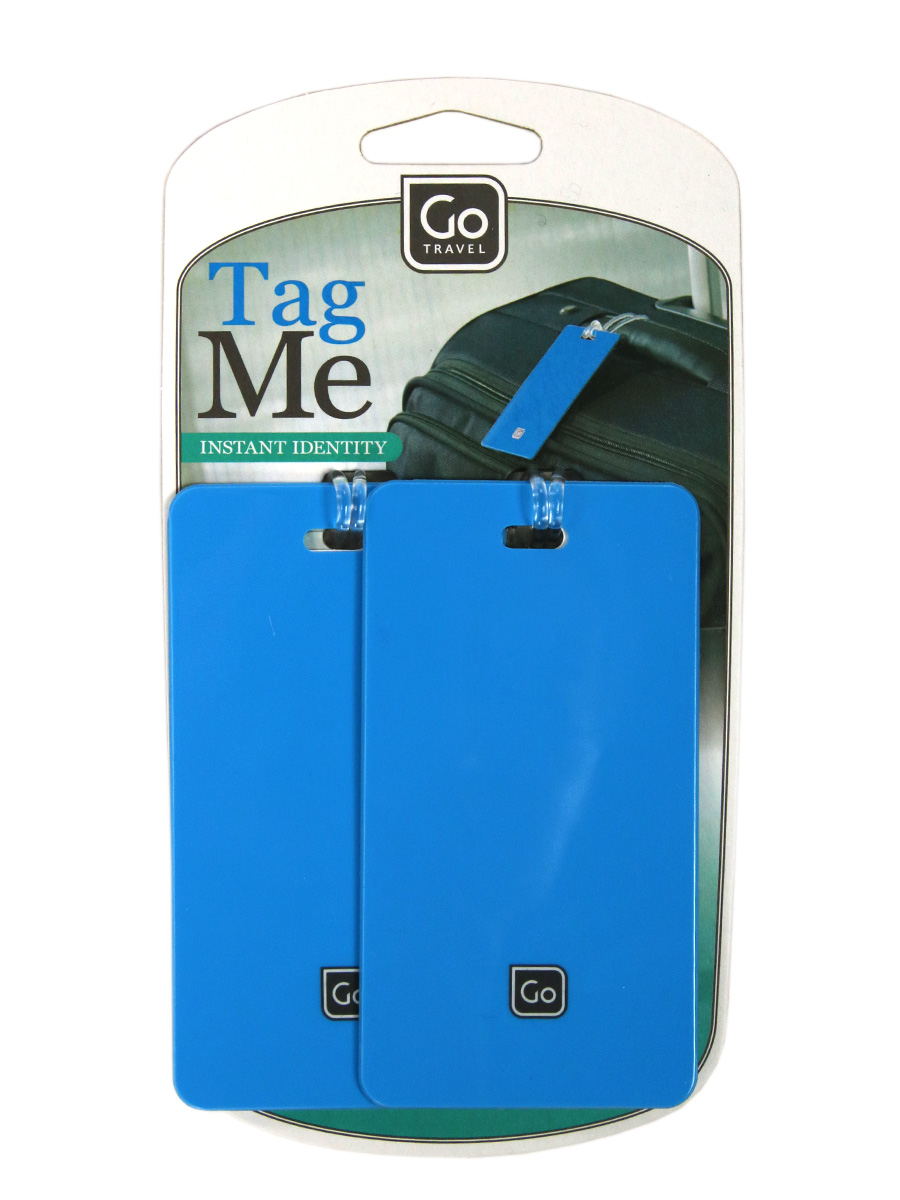 Set de 2 porte-adresses Go Travel FacilitÀ Tag Me