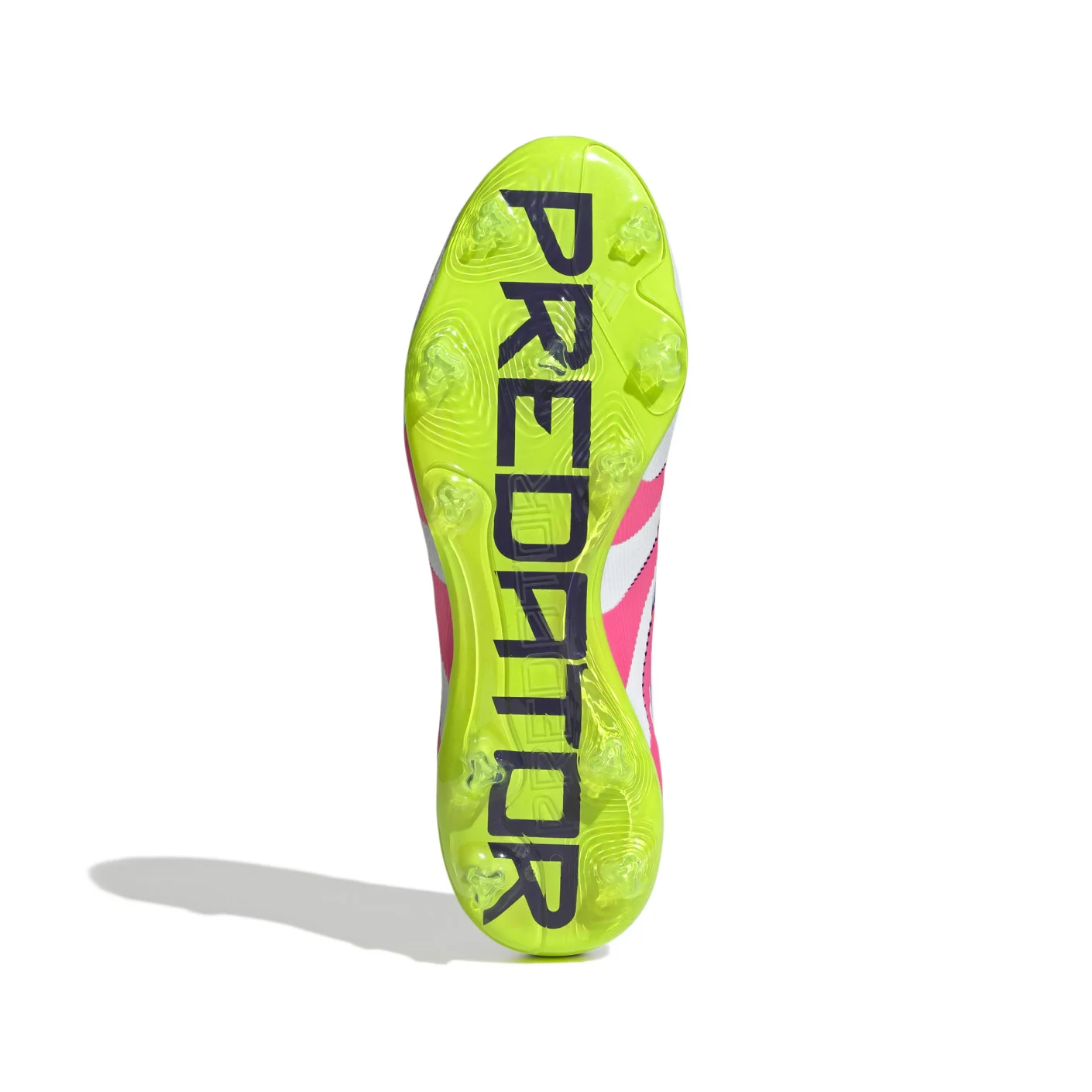 Adidas Predator Pro Gras Voetbalschoenen (FG) Wit Roze Neongeel