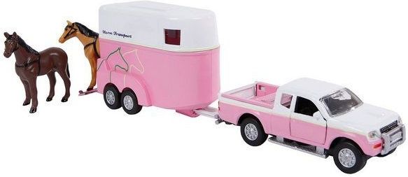 Kids Globe - Mitsubishi - Speelgoedvoertuig - Roze - Metaal