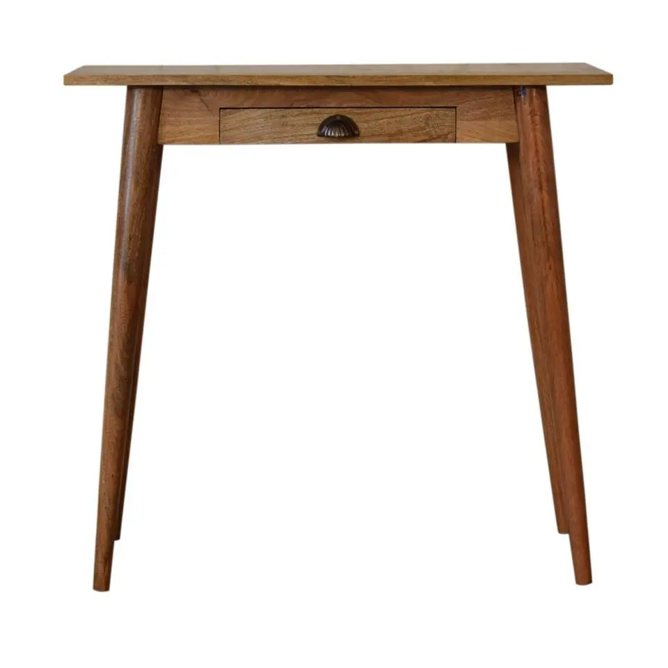 Mini Eiken-achtige Schrijftafel - Nordic Stijl