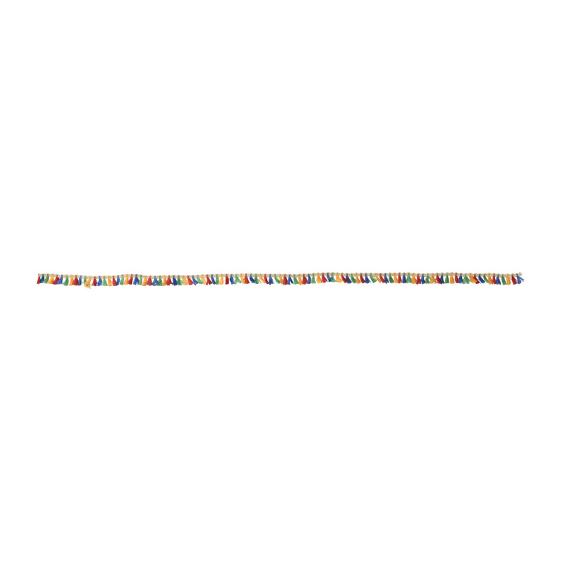 Stoffenband met kwastjes - set van 5 - 100 cm