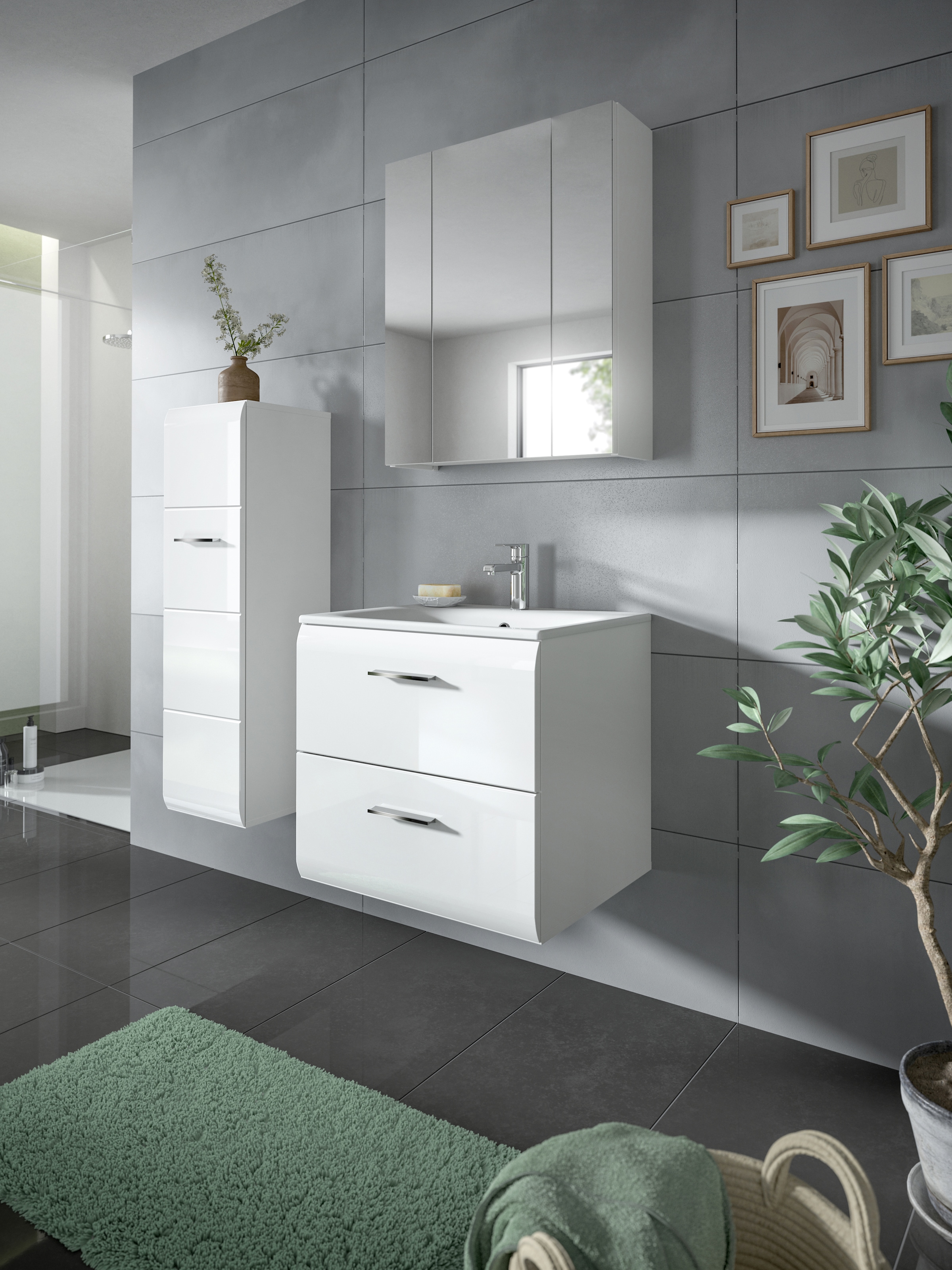 INOSIGN Badezimmer-Set Set, 4 Stk. tlg.