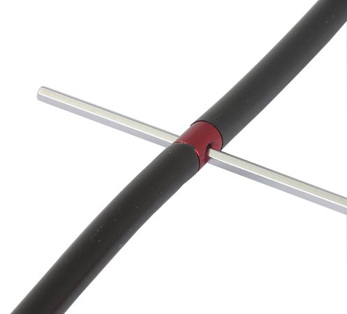 BARB CONNECTOR, Verbindungstück zum Einziehen von Leitungen  rot