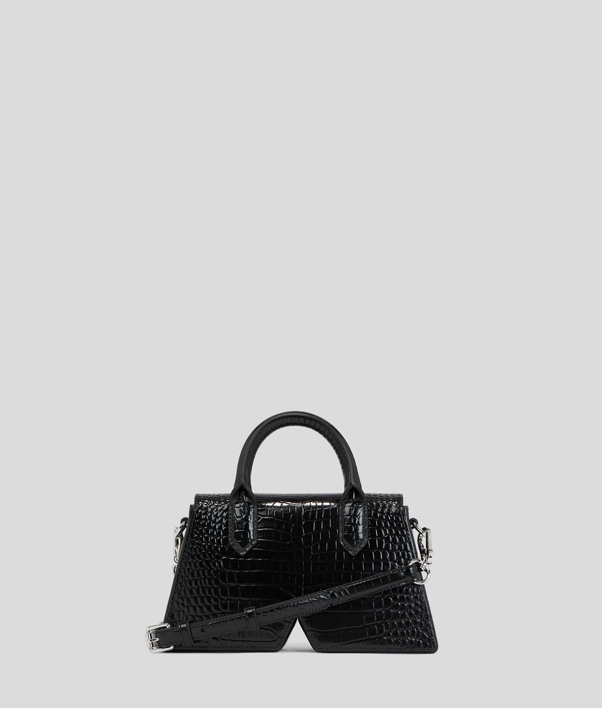 PETIT SAC BANDOULIÈRE EFFET CROCO IKON K