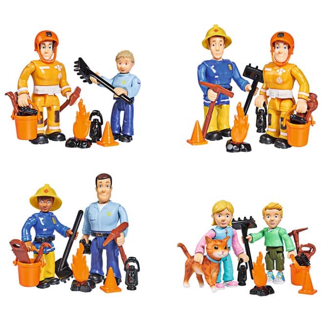 Feuerwehrmann Sam - Figuren im Doppelpack - verschiedene Modelle