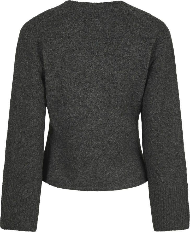 Neo Noir Pixie Knit Cardigan Antracit