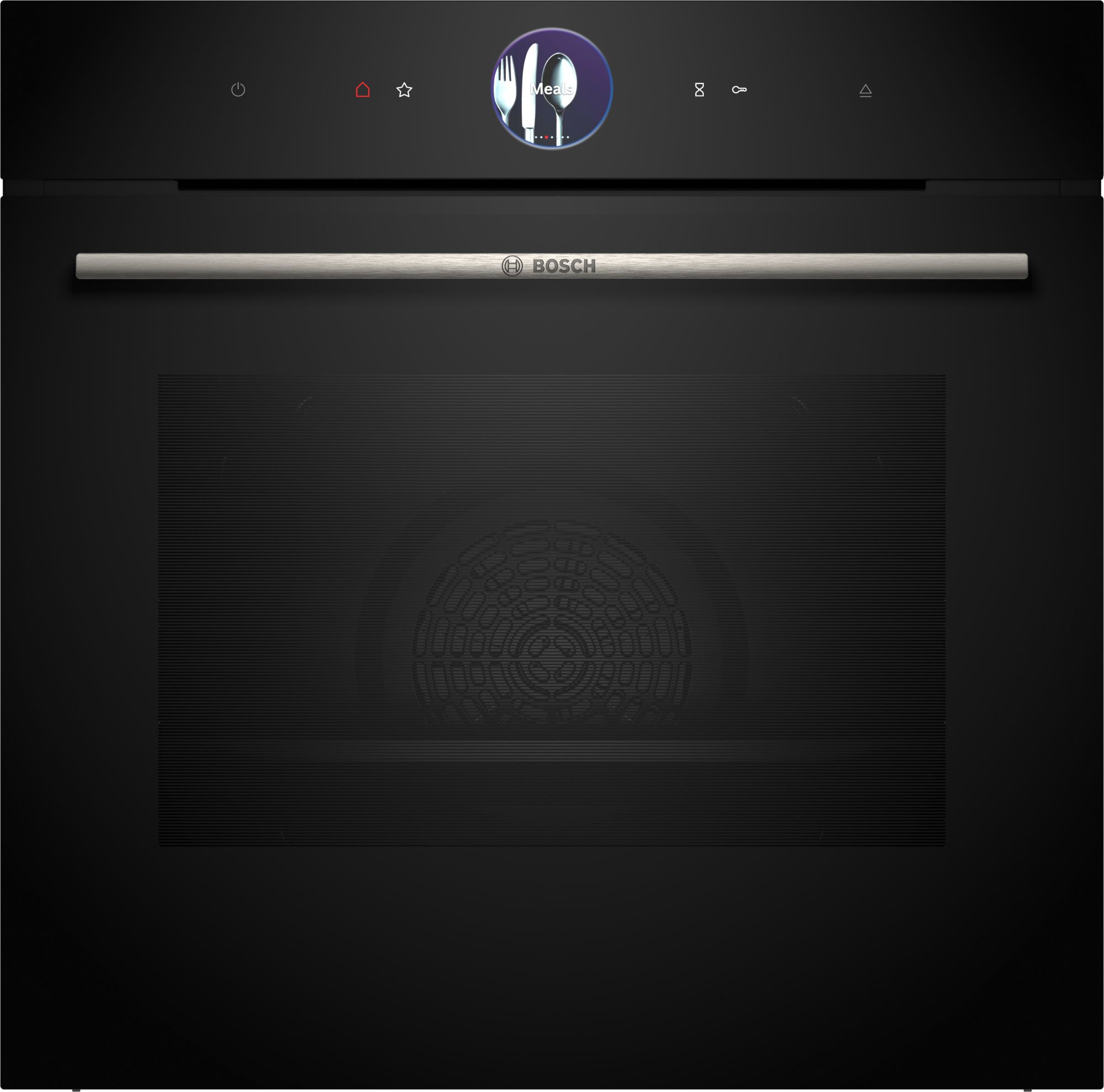 Forno a vapor Série 8, 60 x 60 cm, preto, HRG7361B1