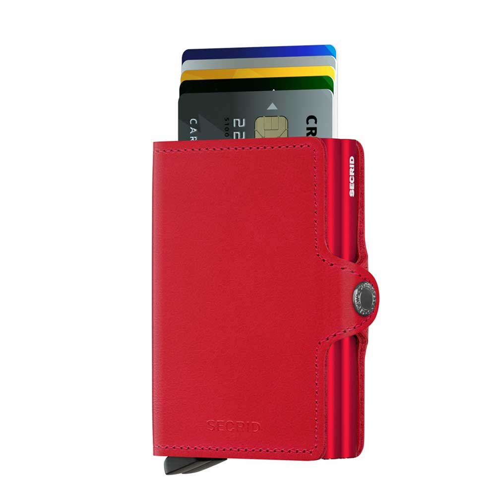 Secrid Twinwallet Portemonnee Original red / red