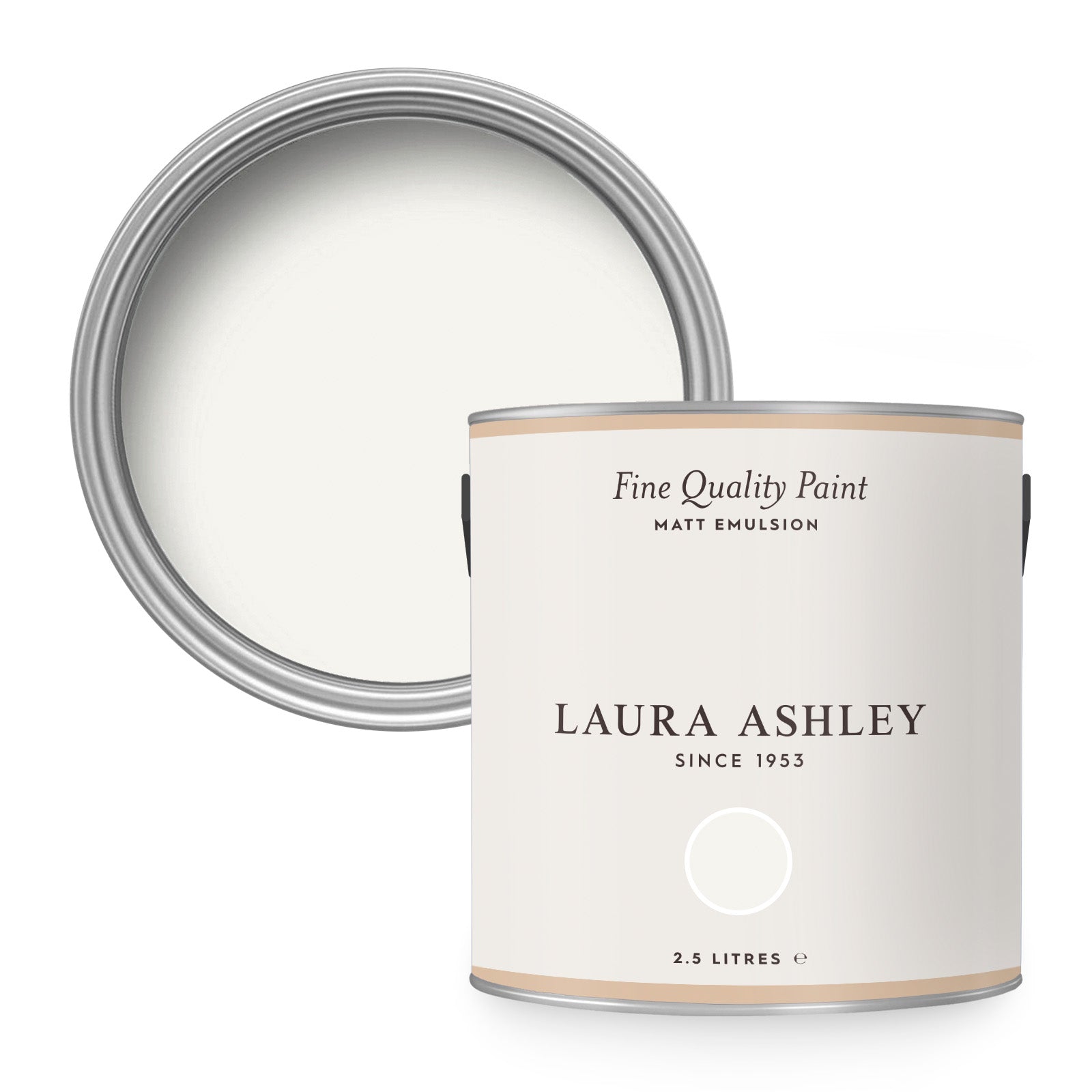 Laura Ashley Muurverf Mat 2.5L Pure Wit