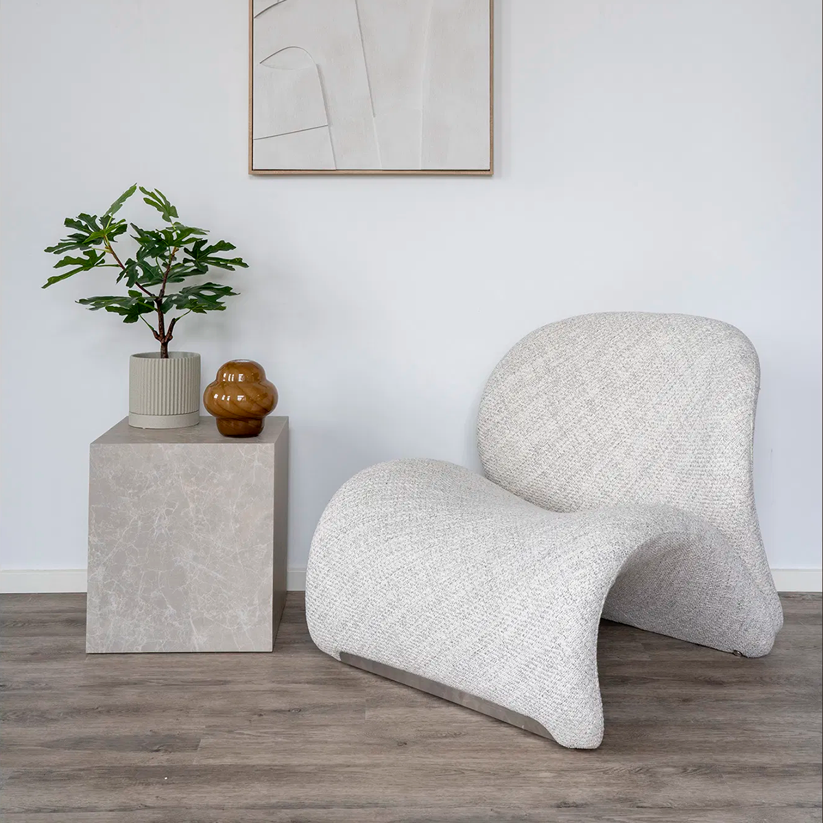 Lounge fauteuil Gaia Zand