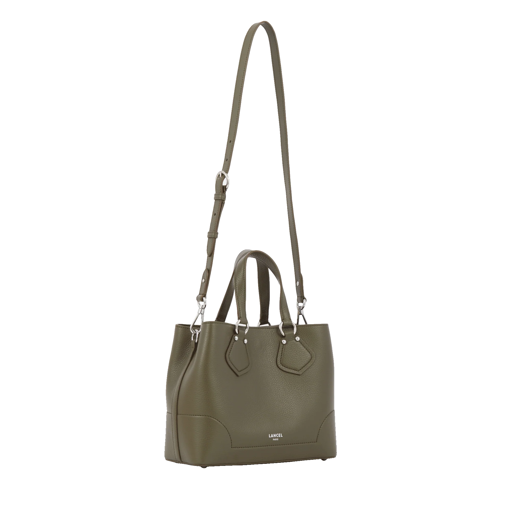 Cabas S Neo Izy de Lancel-Kaki fonce