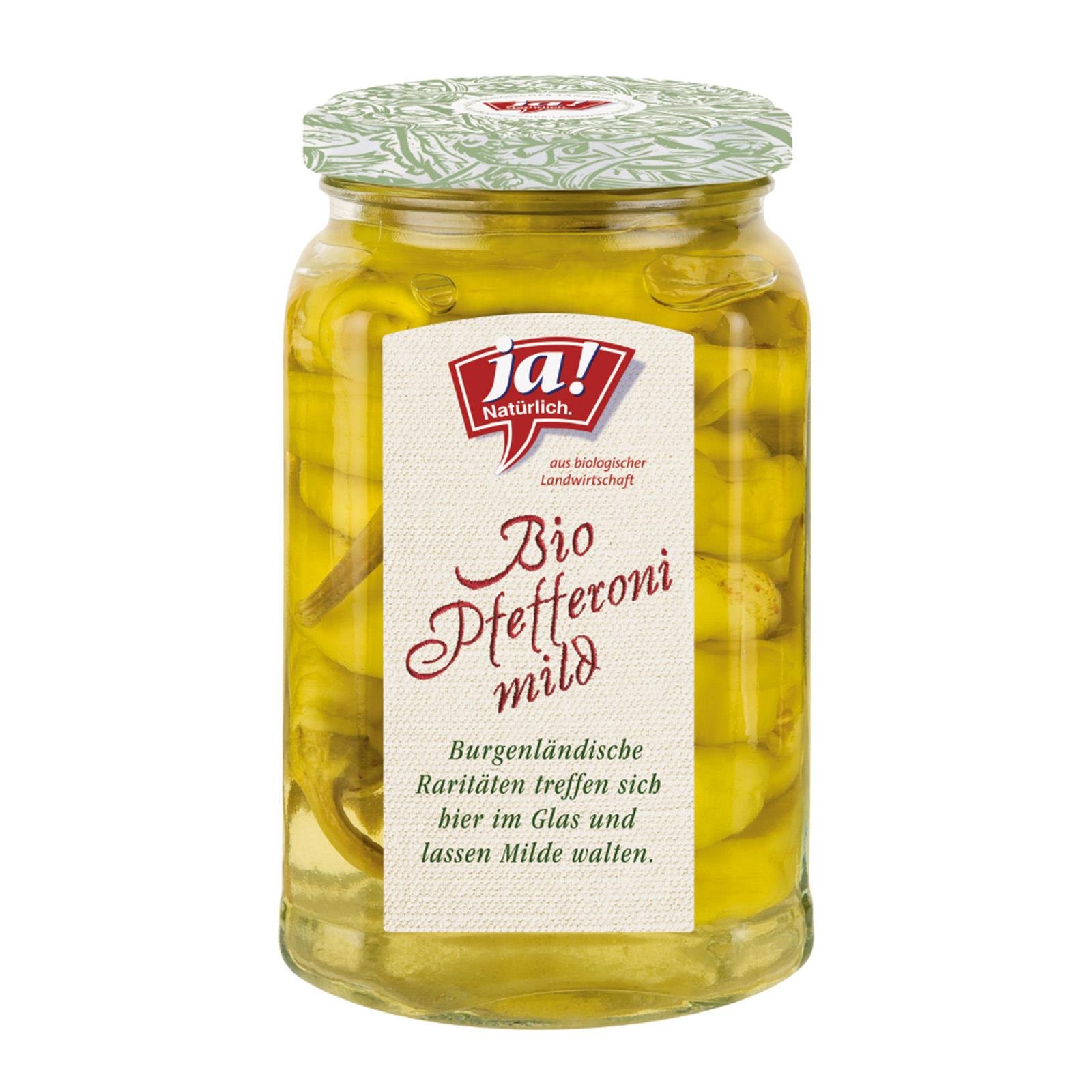 Ja! Natürlich Pfefferoni mild