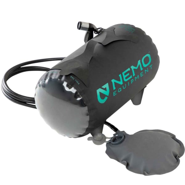 Douche de voyage NEMO EQUIPMENT HELIO PRESSURE SHOWER DARK VERGLAS