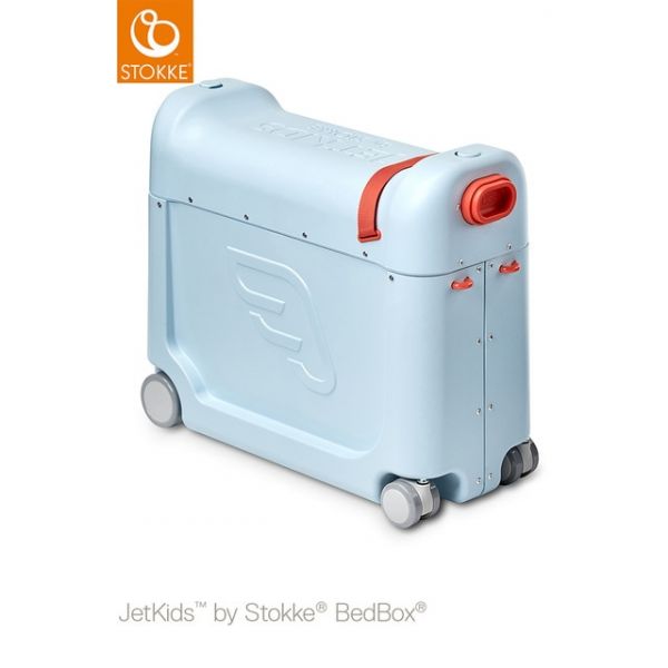 Stokke Mala com Cama de Viagem Jetkids By Blue Sky Azul-claro