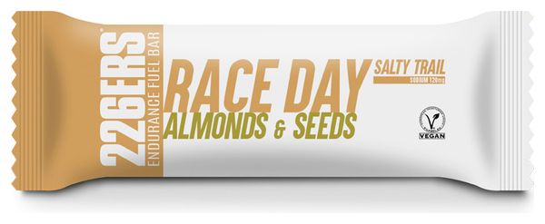 Barre énergétique 226ERS Race Day Salty Trail Amandes & Graines - 40g