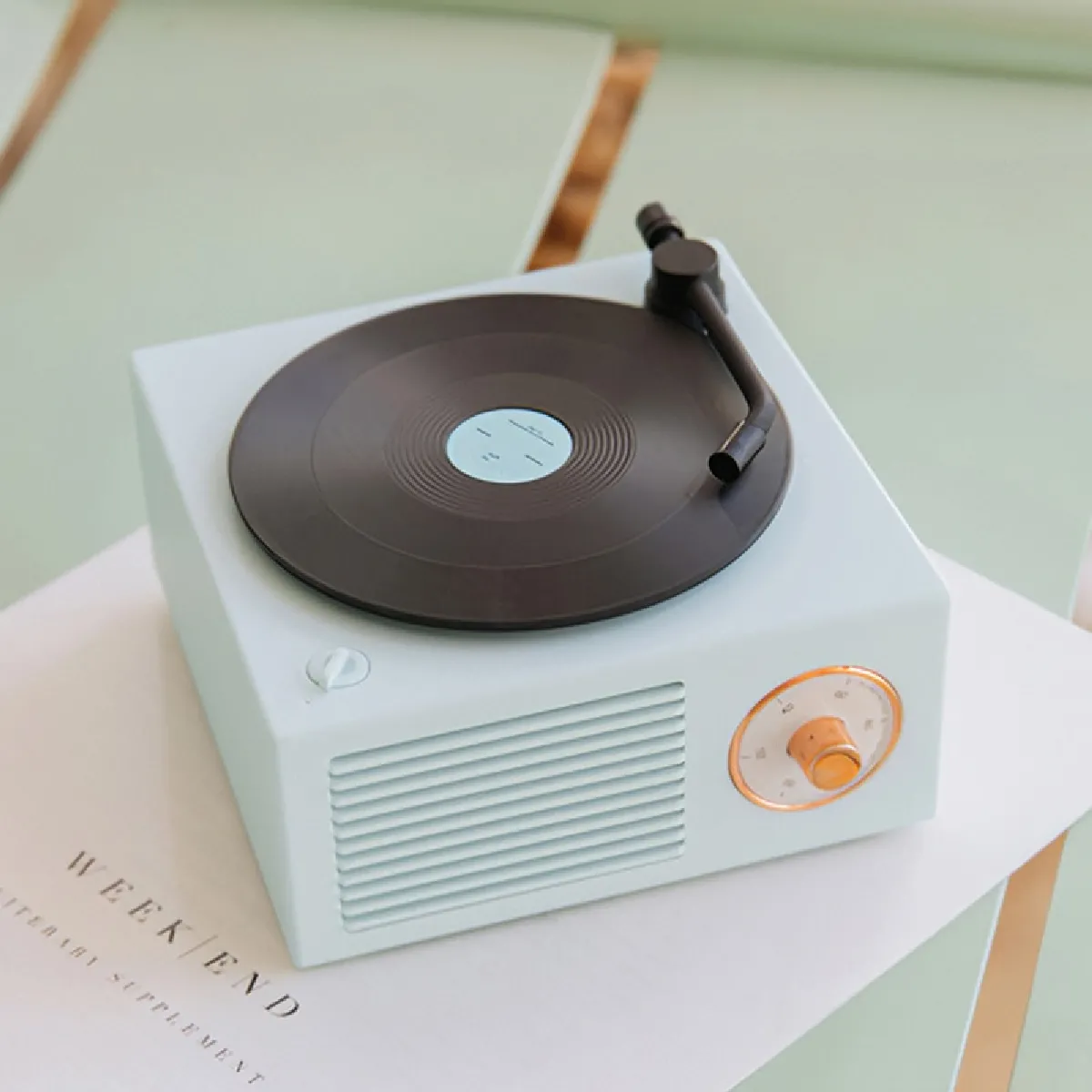 Universal Enregistreur Vinyl Bluetooth - Bleu