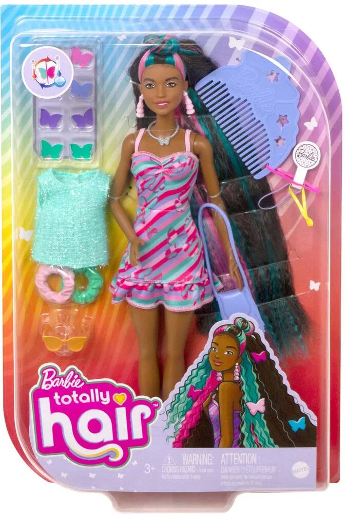 BARBIE POUPEE ULTRA-CHEVEUX NOIRS 22 CM