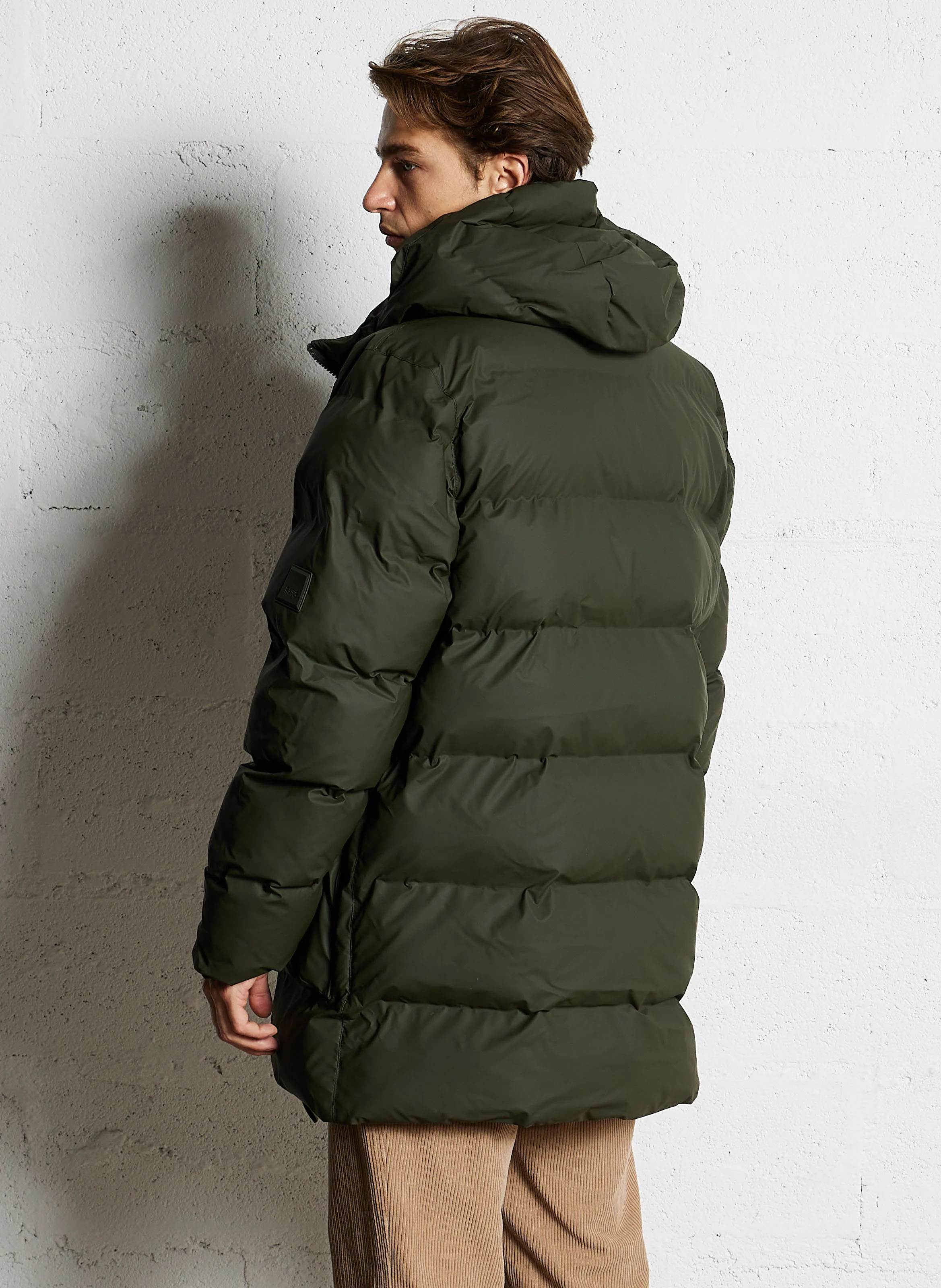 ALTA - Doudoune imperméable matelassée| Kaki