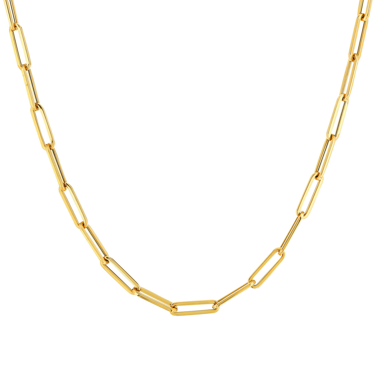 Collier or jaune 375 50 cm
