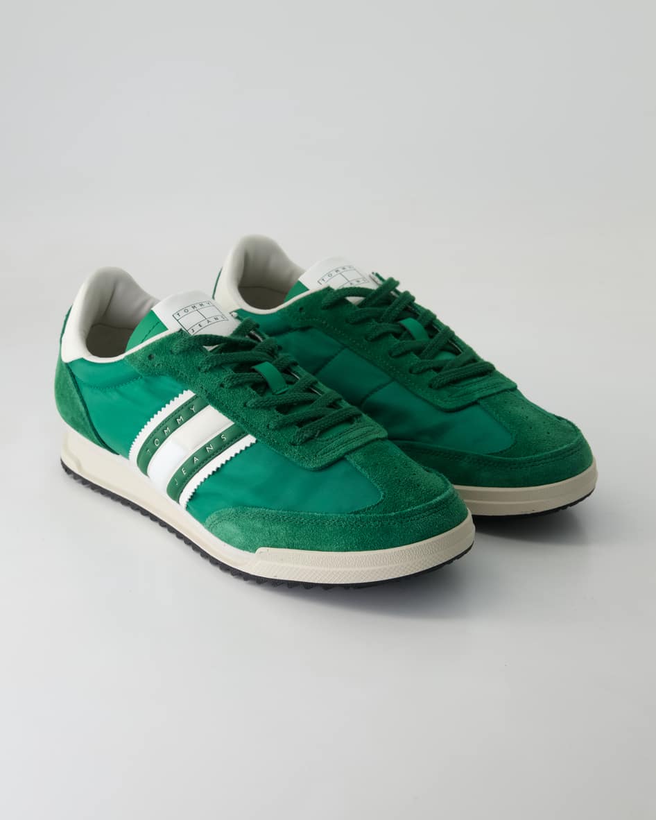 Tommy Hilfiger TJM RETRO RUNNER CLEATED Sneaker in Grün