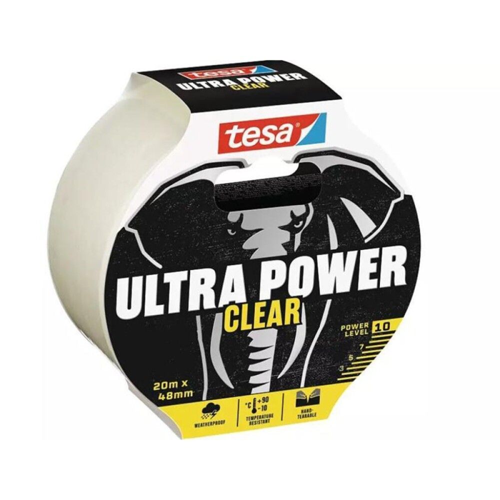 REPARASJONSTAPE TESA ULTRA POWER CLEAR 20MX48MM