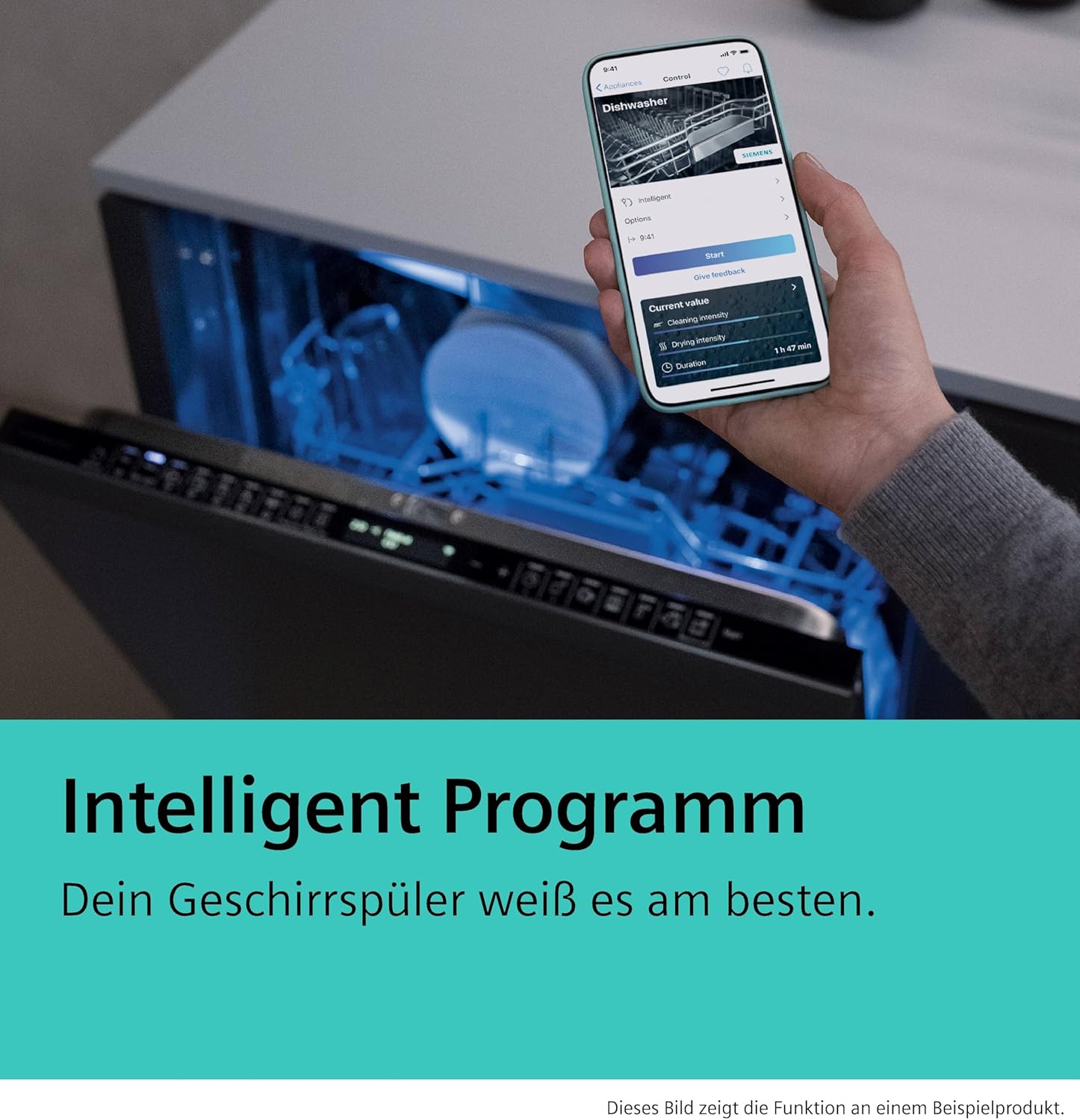 Siemens SN87TX00CE, iQ700, Geschirrspüler Vollintegriert, Home Connect, Spülmaschine Made in Germany, Besteckschublade, Zeolith Trocknung, varioSpeed, Intelligent Programm, glassZone, openAssist