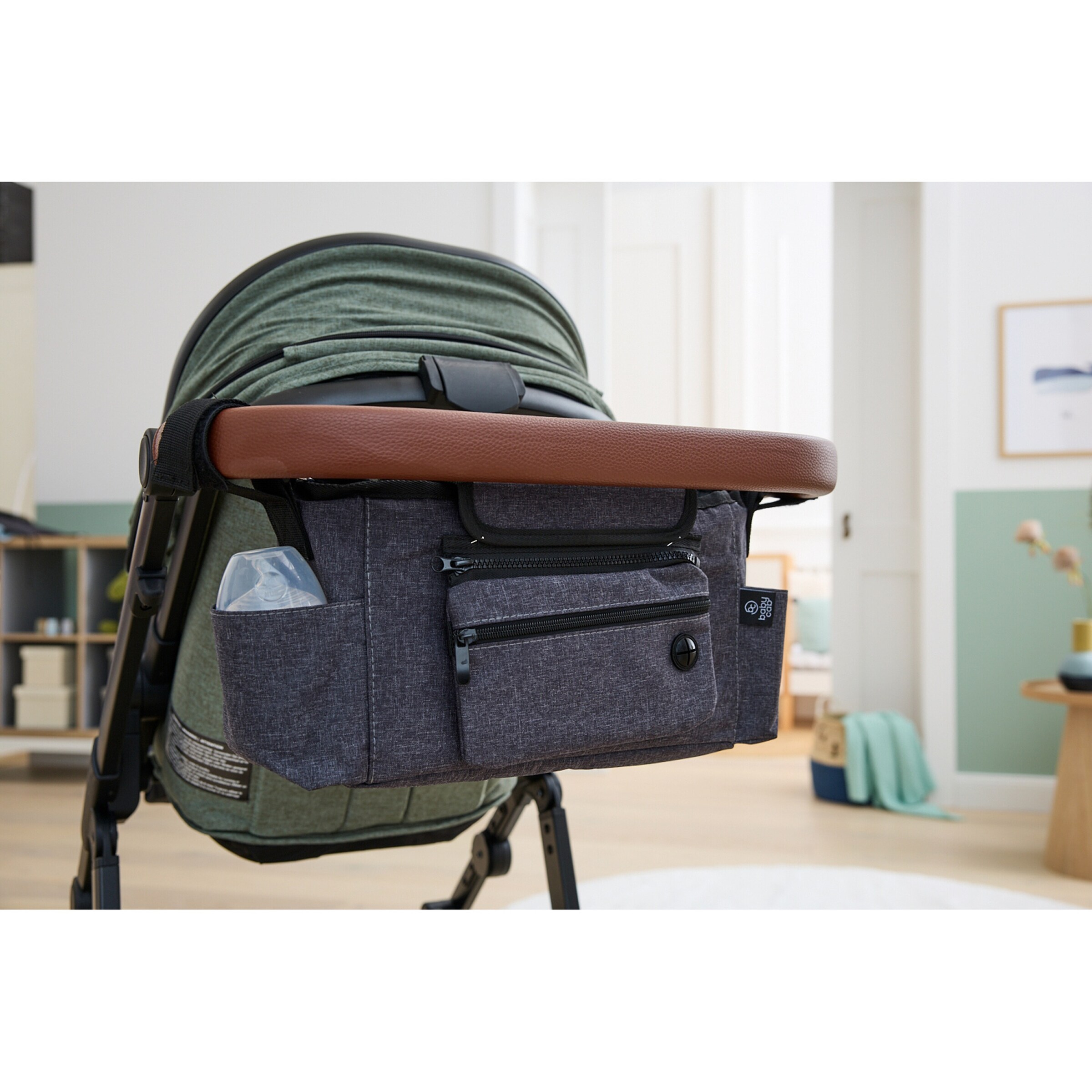 babycab Kinderwagen Organizer Grau Melange