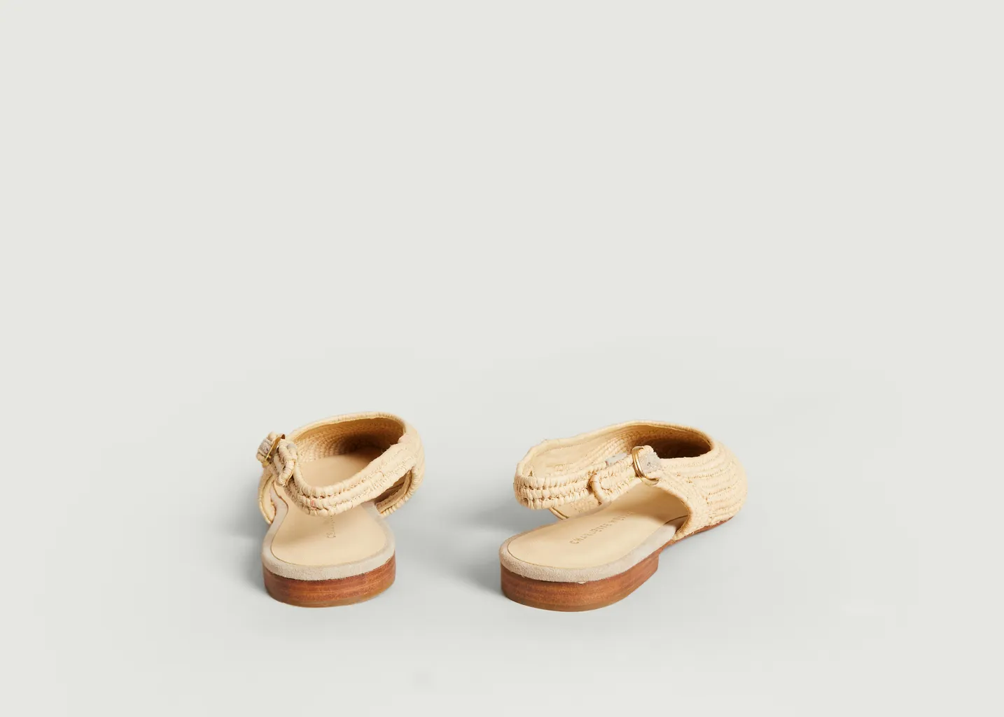Ballerine Cassandre naturel Charlotte Woivre