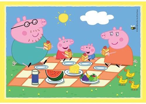 Puzzel Peppa Pig 4-in-1 (12-24 Stukjes)