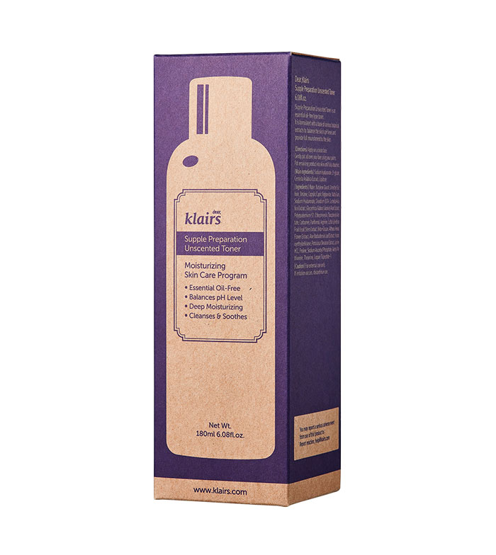 Klairs - Tônico Supple Preparation Unscented Toner