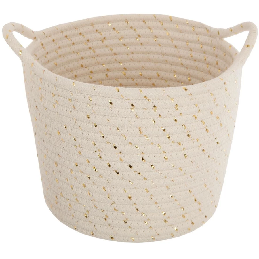atmosphera Kinder-Aufbewahrungskörbe 3er-Set Lurex