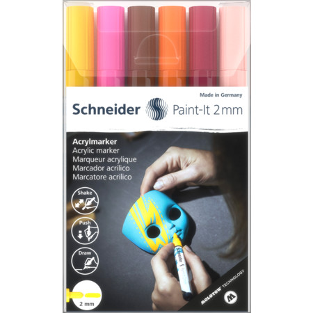 Schneider Paint-It 310 2 mm Set 3 Acrylmarker - 2 mm