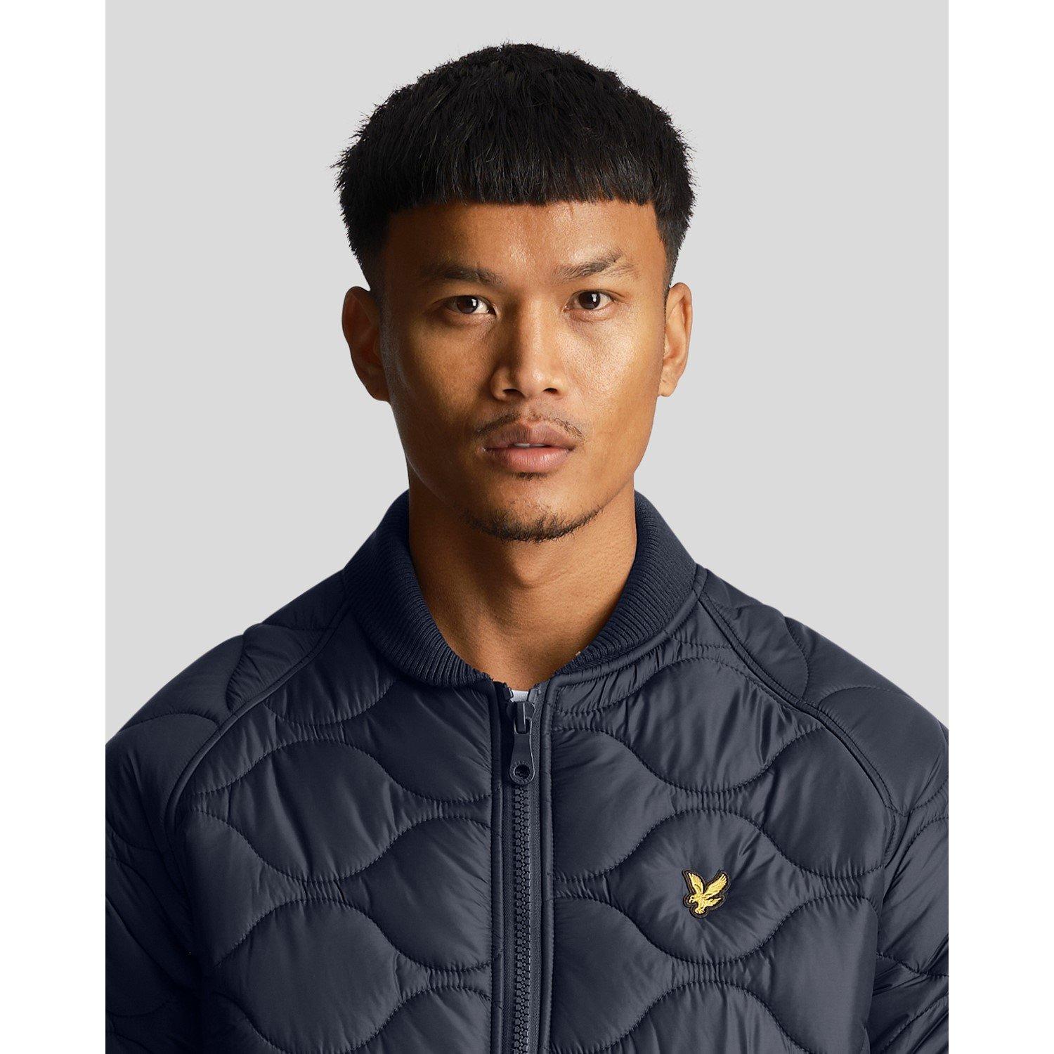 Lyle and Scott Quilted Bomber Jacket