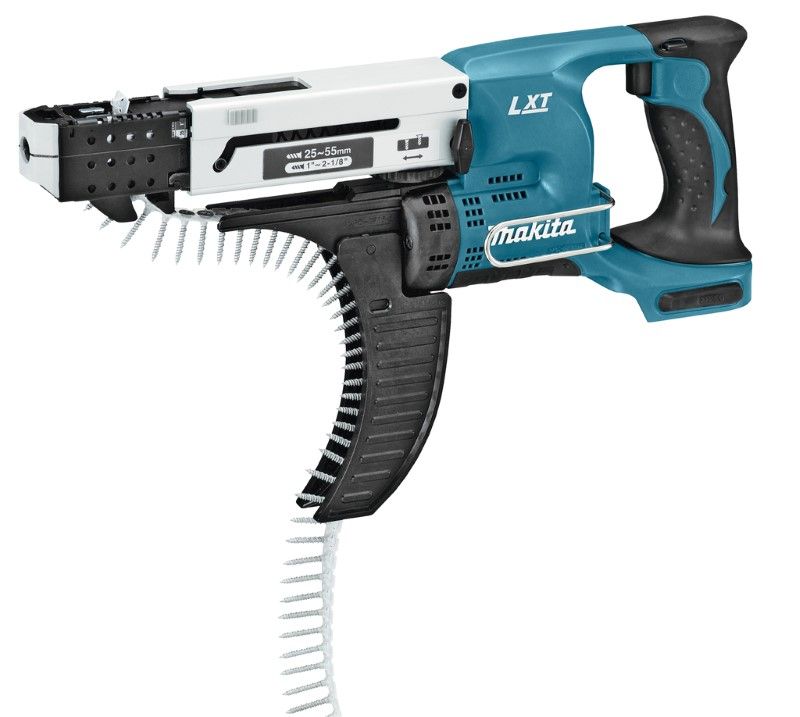 Makita DFR550RTJ 18V Li-ion accu schroefautomaat set (2x 5.0Ah) in Mbox